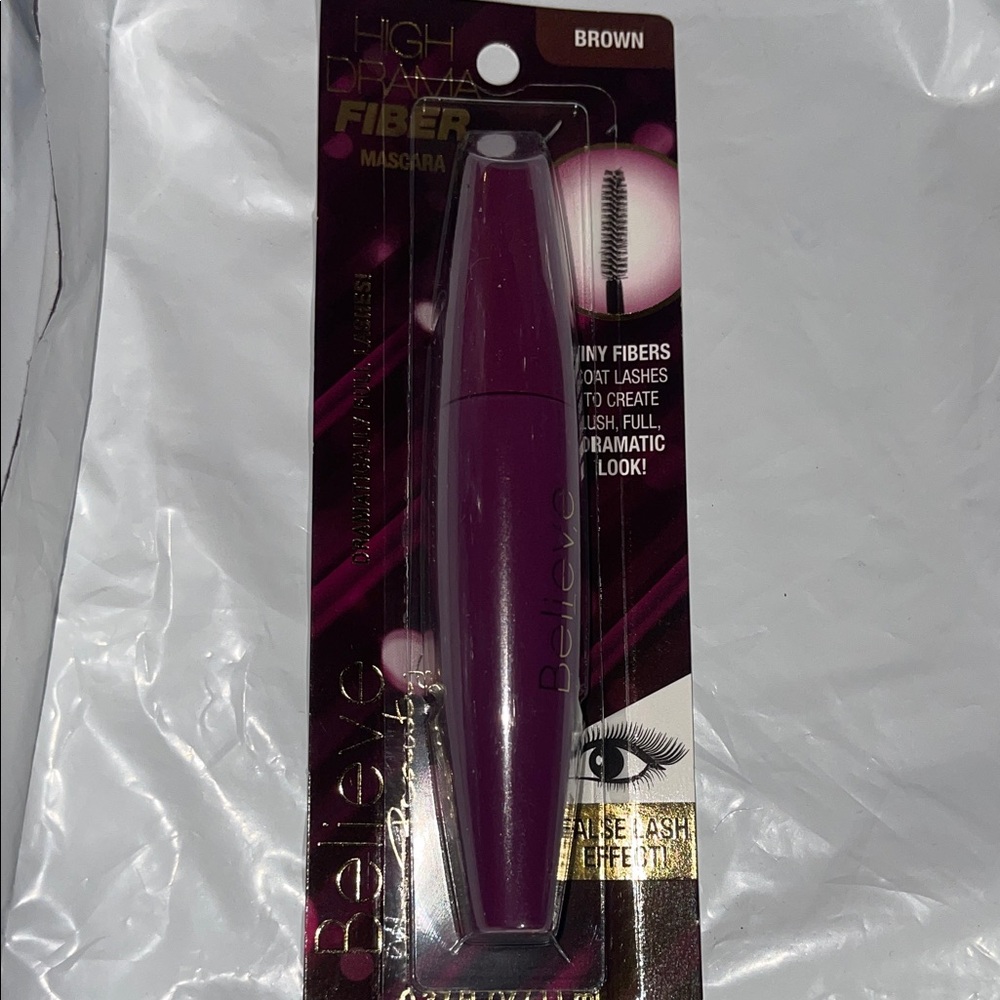 Beleve High Drama Fiber Mascara - Brown